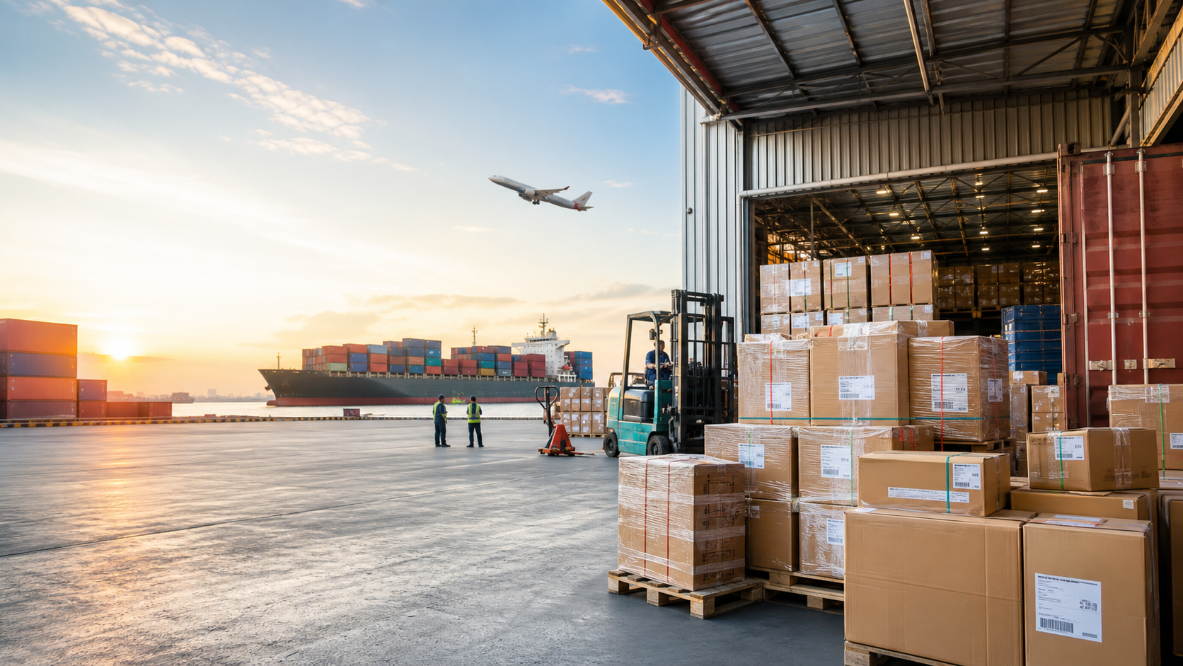Freight transport connecting Thailand and the Maldives